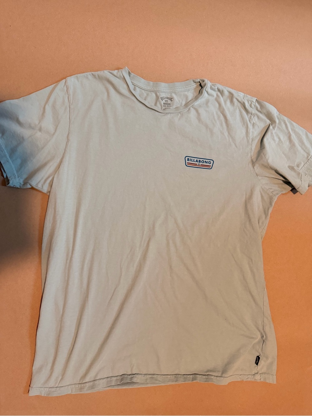 Billabong Light Blue Short Sleeve Graphic Tee